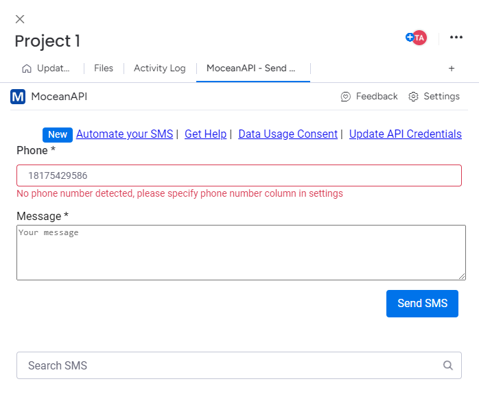 Configure Phone Column in monday part 1